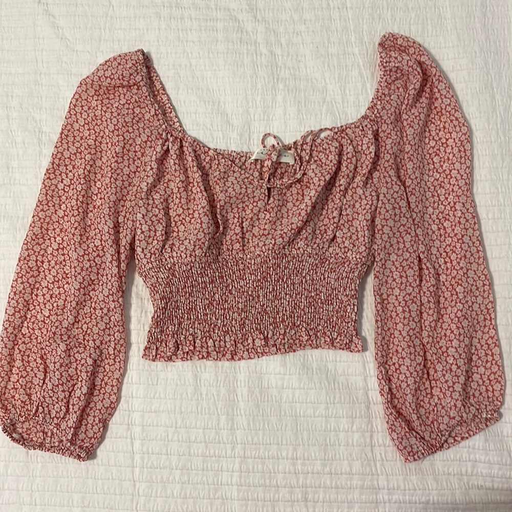 Floral American Threads top
